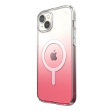 Speck Presidio Perfect-Clear + Ombre + MagSafe - Etui iPhone 14 Plus z powłoką MICROBAN (Clear / Vintage Rose Fade)-4371