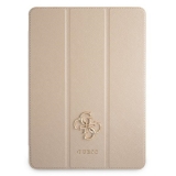 Guess Saffiano Collection Cover iPad 11 2021 złoty