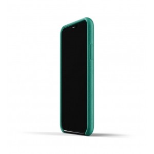 Mujjo Full Leather etui skórzane do iPhone 11 Pro (zielone)3