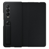 etui Galaxy Z Fold 3 (Black Leather Flip Cover)