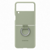 Etui Samsung EF-PF711TMEGWW do Galaxy Flip 3 oliwkowy/olive green Silicone Cover Ring
