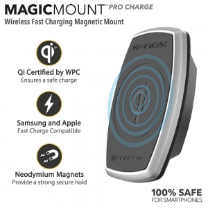 Scosche MagicMount Pro Charge Vent black