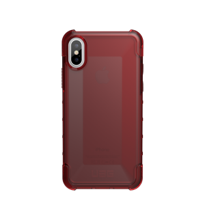 UAG Plyo - obudowa ochrona do iPhone Xs / X (czerwona przeźroczysta)