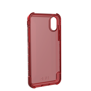 UAG Plyo - obudowa ochrona do iPhone Xs / X (czerwona przeźroczysta)