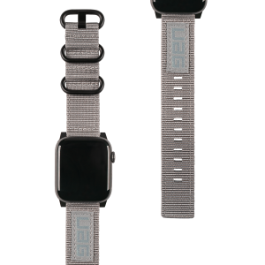 UAG Nato Strap - materiałowy pasek do Apple Watch 44/42 (szary)-1