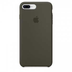 Apple iPhone 7/8 Plus Silicone Case czekoladowy