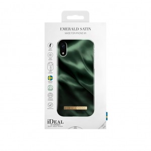 iDeal Of Sweden etui do iPhone XR (Emerald Satin)box