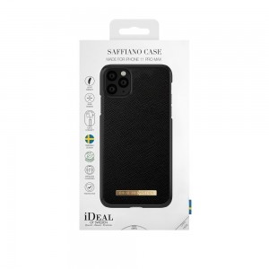 iDeal Of Sweden etui iPhone 11 Pro Max (Saffiano Black)box
