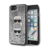 Karl Lagerfeld Liquid Glitter Hearts - Etui iPhone SE 2020 / 8 / 7-1155208