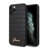 Guess Croco Case - Etui iPhone 11 Pro Max (Black)-1266894
