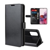 Crong Booklet Wallet - Etui Samsung Galaxy S20+ z kieszeniami + funkcja podstawki (czarny)-1343045