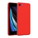 Crong Color Cover - Etui iPhone SE 2020 / 8 / 7 (czerwony)-1344126