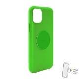 PURO ICON+ Cover - Etui magnetyczne iPhone 11 (fluo zielony)-1609321