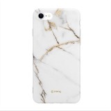 Crong Marble Case – Etui iPhone SE 2020 / 8 / 7 (biały)-1615058