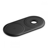 BASEUS PLANET 2IN1 WIRELESS CHARGER BLACK-1634627