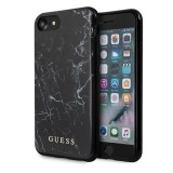 Guess Marble - Etui iPhone SE 2020 / 8 / 7 (Black)-1637982