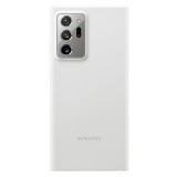 Etui Samsung EF-PN985TW Note 20 Ultra N985 białe srebro/white silver Silicone Cover-1650011