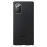 Etui Samsung EF-VN980LB Note 20 N980 czarny/black Leather Cover-1650019