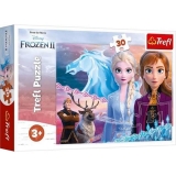Trefl - Puzzle Frozen 2 Odawaga Sióstr 30 ele.-2069643