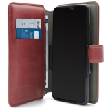PURO Universal Wallet 360° - Uniwersalne etui obrotowe z kieszeniami na karty, rozmiar XL (czerwony)-2104483