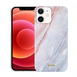 Crong Marble Case - Etui iPhone 12 Mini (różowy)-2231621