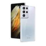 Crong Crystal Slim Cover - Etui Samsung Galaxy S21 Ultra (przezroczysty)-2253889