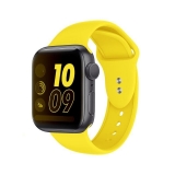 Crong Liquid - Pasek do Apple Watch 42/44 mm (żółty)-2305339