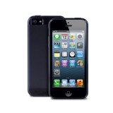 PURO Plasma Cover - Etui iPhone SE / iPhone 5s / iPhone 5 (czarny)-230732