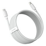 BASEUS WISDOM 2-PACK TYPE-C TO LIGHTNING CABLE PD20W/2.4A 150CM WHITE-2409218
