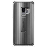Samsung Protective Standing Cover - Etui Samsung Galaxy S9 z podstawką (srebrny)-245964