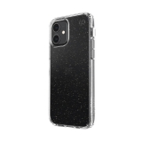 Speck Presidio Perfect-Clear with Glitter - Etui iPhone 12 / iPhone 12 Pro z powłoką MICROBAN (Gold Glitter/Clear)-25835