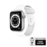 Crong Liquid - Pasek do Apple Watch 42/44mm (biały)-2591779