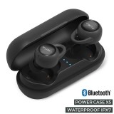 PURO Workout Waterproof IPX7 In-Ear Stereo Earphones - Bezprzewodowe stereofoniczne słuchawki Bluetooth V5.0 z bazą zasi