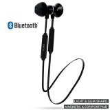 PURO Magnet Pod - Bezprzewodowe słuchawki magnetyczne, Bluetooth 4.1 (czarny)-272294