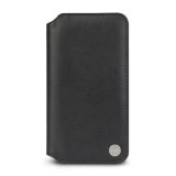 Moshi Overture - Etui iPhone XR z kieszenią na karty   stand up (Charcoal Black)-330479