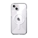 Speck Presidio Perfect-Clear with Grips + MagSafe - Etui iPhone 13 z powłoką MICROBAN (Clear)-3372021