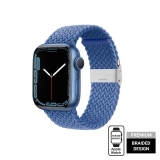 Crong Wave Band – Pleciony pasek do Apple Watch 38/40/41 mm (niebieski)-3377807