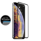 Just Mobile Xkin 3D Tempered Glass Screen Protector - Szkło ochronne hartowane iPhone Xs Max (Transparent/ Black)-361537
