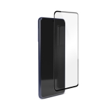 PURO Frame Tempered Glass - Szkło ochronne hartowane na ekran Samsung Galaxy S21 FE (czarna ramka)-3655231
