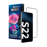 Crong 7D Nano Flexible Glass - Szkło hybrydowe 9H na cały ekran Samsung Galaxy S22-3709039