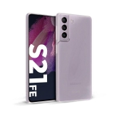 Crong Crystal Slim Cover - Etui Samsung Galaxy S21 FE (przezroczysty)-3710820