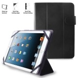 PURO Universal Booklet Easy - Etui tablet 7'' w/Folding back   stand up   Magnetic Closure (czarny)-430729