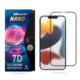 Crong 7D Nano Flexible Glass - Niepękające szkło hybrydowe 9H na cały ekran iPhone 14 / iPhone 13 / iPhone 13 Pro-435649