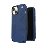 Speck Presidio2 Grip - Etui iPhone 14 / iPhone 13 z powłoką MICROBAN (Coastal Blue / Black / White)-4370867