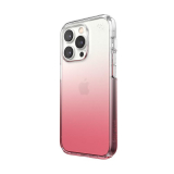 Speck Presidio Perfect-Clear + Ombre - Etui iPhone 14 Pro z powłoką MICROBAN (Clear / Vintage Rose Fade)-4371927
