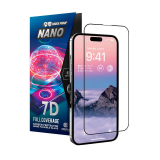 Crong 7D Nano Flexible Glass - Niepękające szkło hybrydowe 9H na cały ekran iPhone 14 Pro Max-4372382