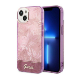 Guess Jungle Case – Etui iPhone 14 (Różowy)-4373316