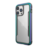 X-Doria Raptic Shield - Etui aluminiowe iPhone 14 Pro Max (Drop-Tested 3m) (Iridescent)-4374018