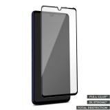 PURO Frame Tempered Glass - Szkło ochronne hartowane na ekran Huawei P30 Lite (czarna ramka)-450874