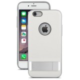 Moshi iGlaze Kameleon - Etui hardshell z podstawką iPhone 6s / iPhone 6 (Ivory White)-454060